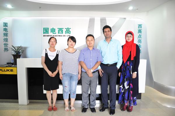 巴基斯坦客户来我司谈合作事宜