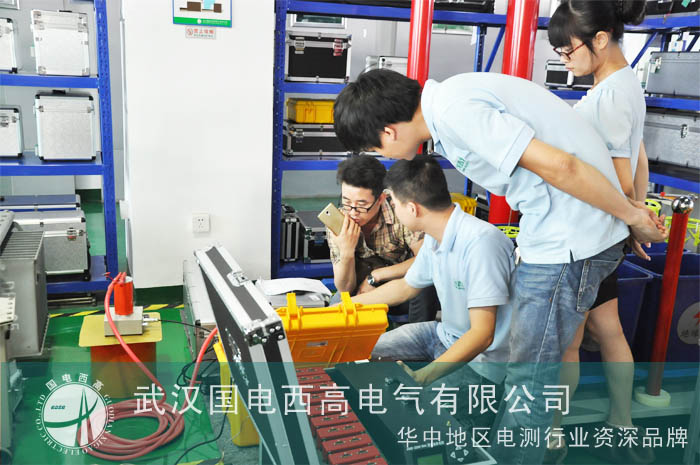 内蒙古客户来国电西高学习并验货