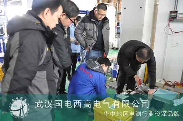 水利电力局客户到访国电西高