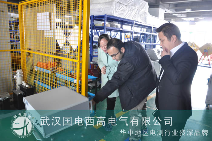 伊朗客户为寻合适的产品到访我司