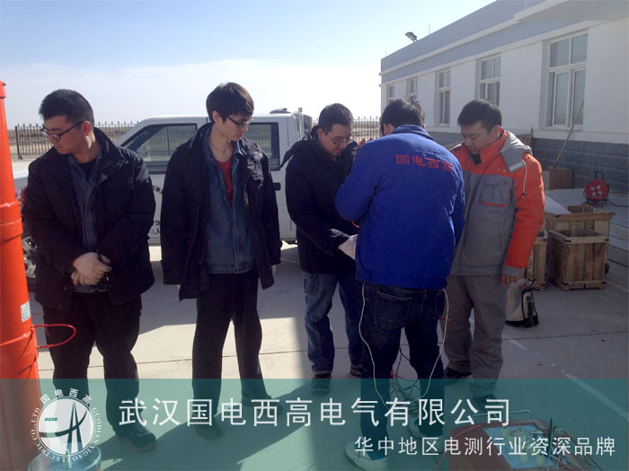 应肃北客户之邀 远赴肃北调试