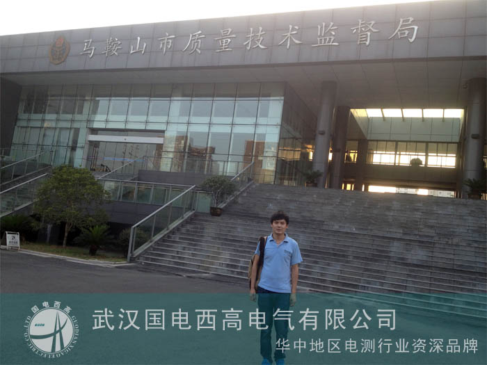 国电西高为马鞍山技术监督局调试