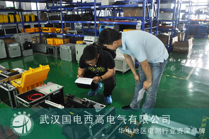 北方国际前来我司验货