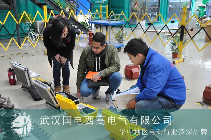 菲律宾客户再次到访国电西高