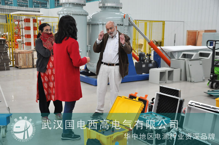 印度工程师到访我司验收局放设备