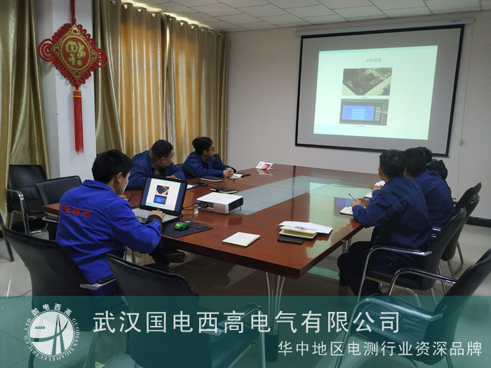 国电西高为甘肃某第三风电场调试绝缘油色谱仪