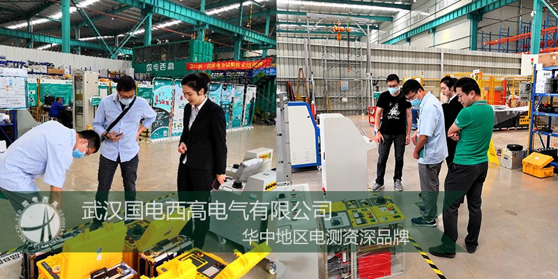 广州客户莅临国电西高参观考察