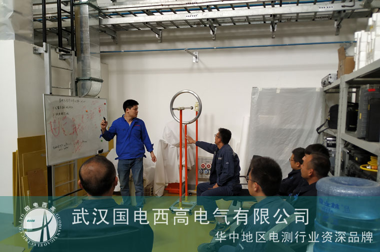 国电西高赴连云港进行安全工器具试验装置的培训调试服务